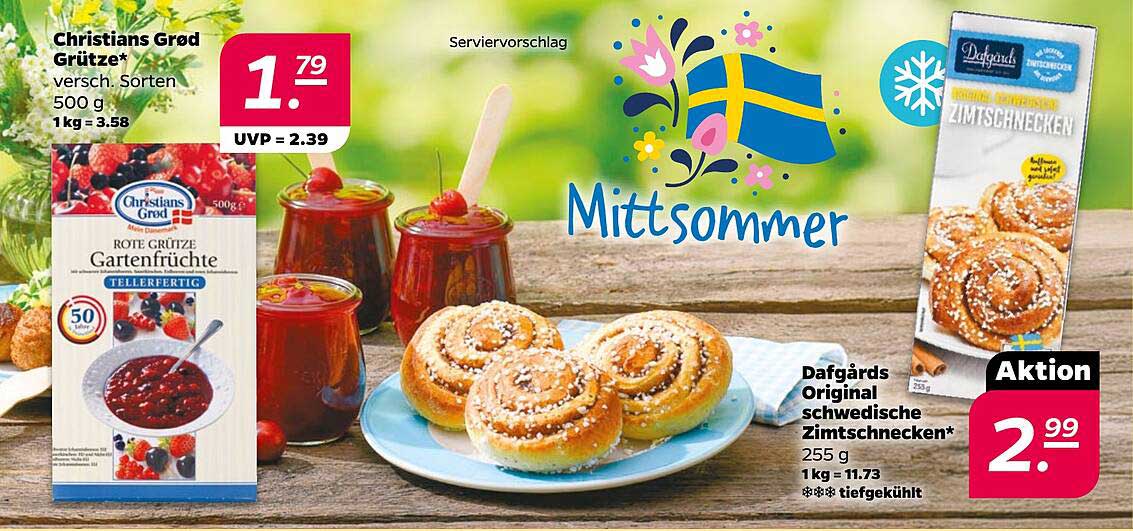 Christians Gd Grütze* versch. Sorten 500 g 1kg = 3.58