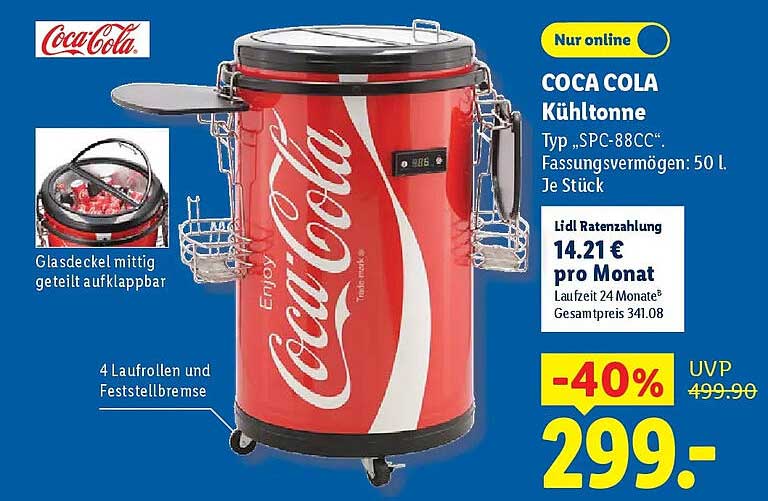 COCA COLA Kühltonne
