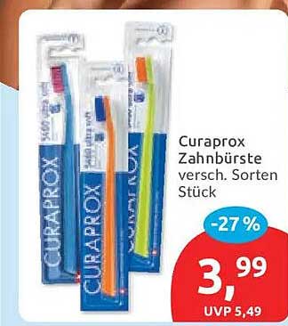 Curaprox Zahnbürste versch. Sorten Stück