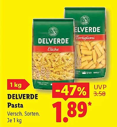 DELVERDE Pasta