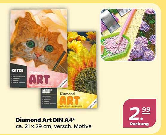 Diamond Art DIN A4*