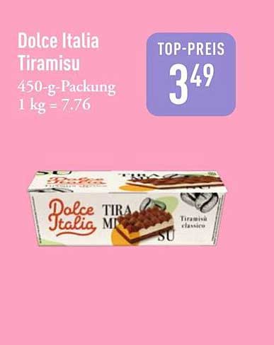 Dolce Italia Tiramisu 450-g-Packung 1 kg = 7.76