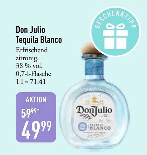 Don Julio Tequila Blanco