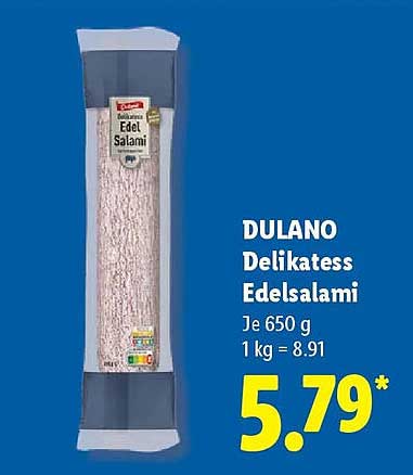 DULANO Delikatess Edelsalami