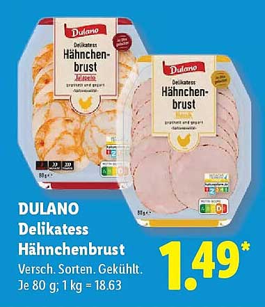 DULANO Delikatess Hähnchenbrust