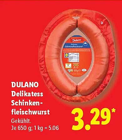 DULANO DelikatesS Schinken-fleischwurst