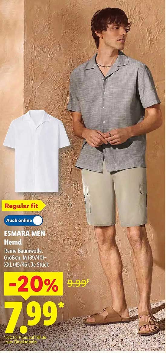 ESMARA MEN Hemd