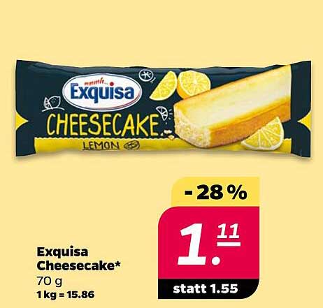 Exquisa Cheesecake*