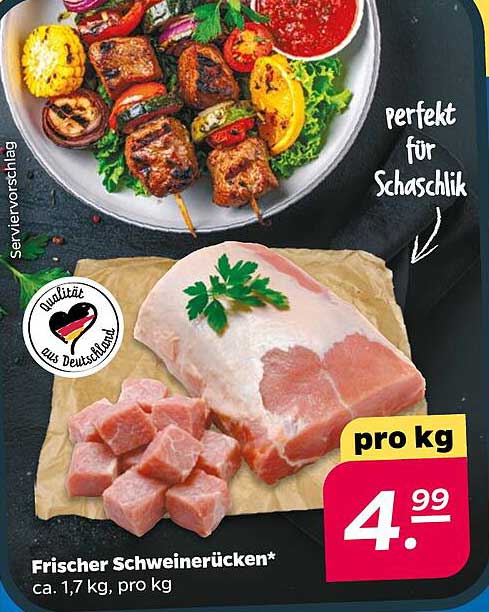 Frischer Schweinerücken*