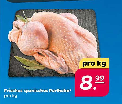 Frisches spanisches Perlhuhn* pro kg
