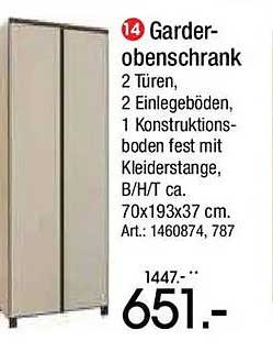 Garderobenschrank