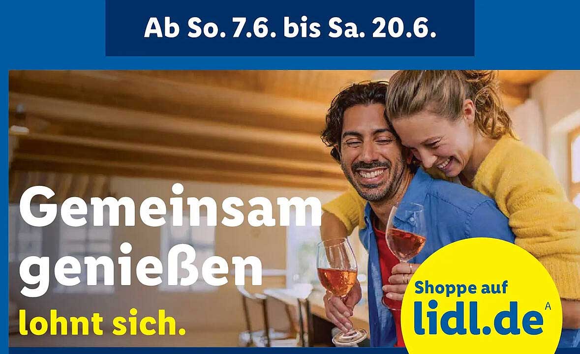 Gemeinsam genießen lohnt sich.