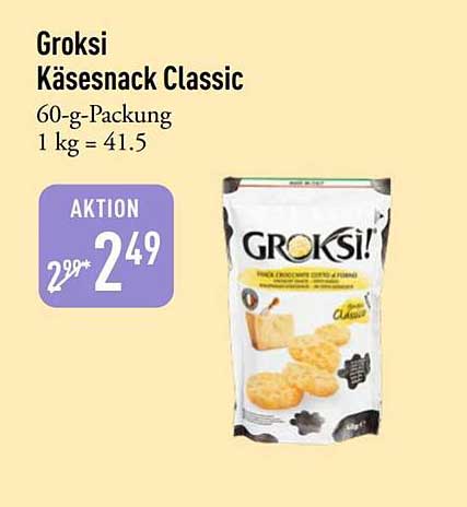 Groksi Käsesnack Classic