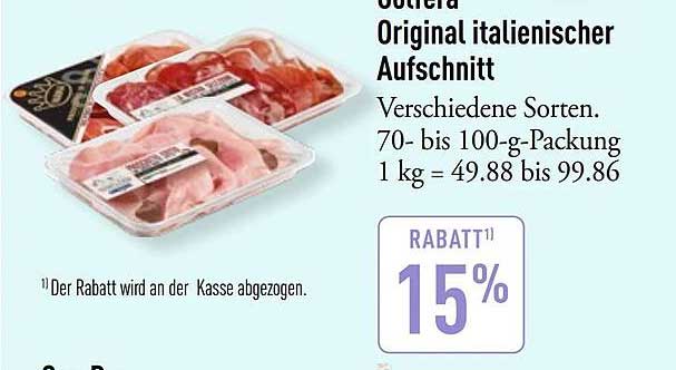 Gut & Günstig Original italienischer Aufschnitt