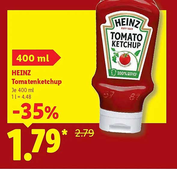 HEINZ Tomatenketchup