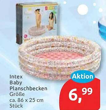 Intex Baby Planschbecken Größe ca. 86 x 25 cm Stück