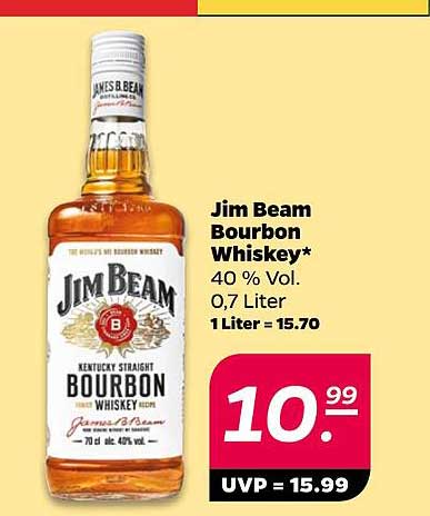 Jim Beam Bourbon Whiskey*