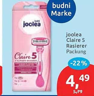 joolea Claire 5 Rasierer Packung