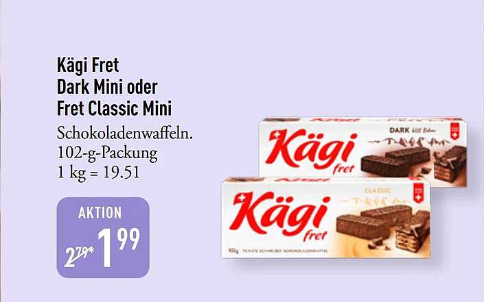 Kägi Fret Dark Mini oder Fret Classic Mini