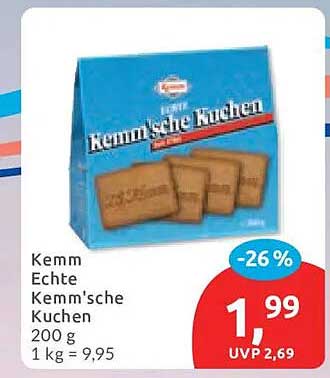 Kemm Echte Kemm'sche Kuchen 200 g