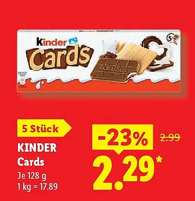 KINDER Cards
