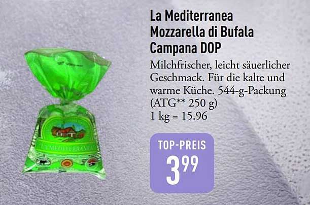 La Mediterranea Mozzarella di Bufala Campana DOP