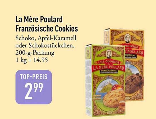 La Mère Poulard Französische Cookies