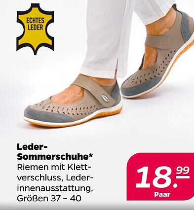 Leder-Sommerschuhe*