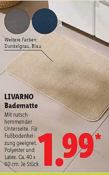 LIVARNO Badematte