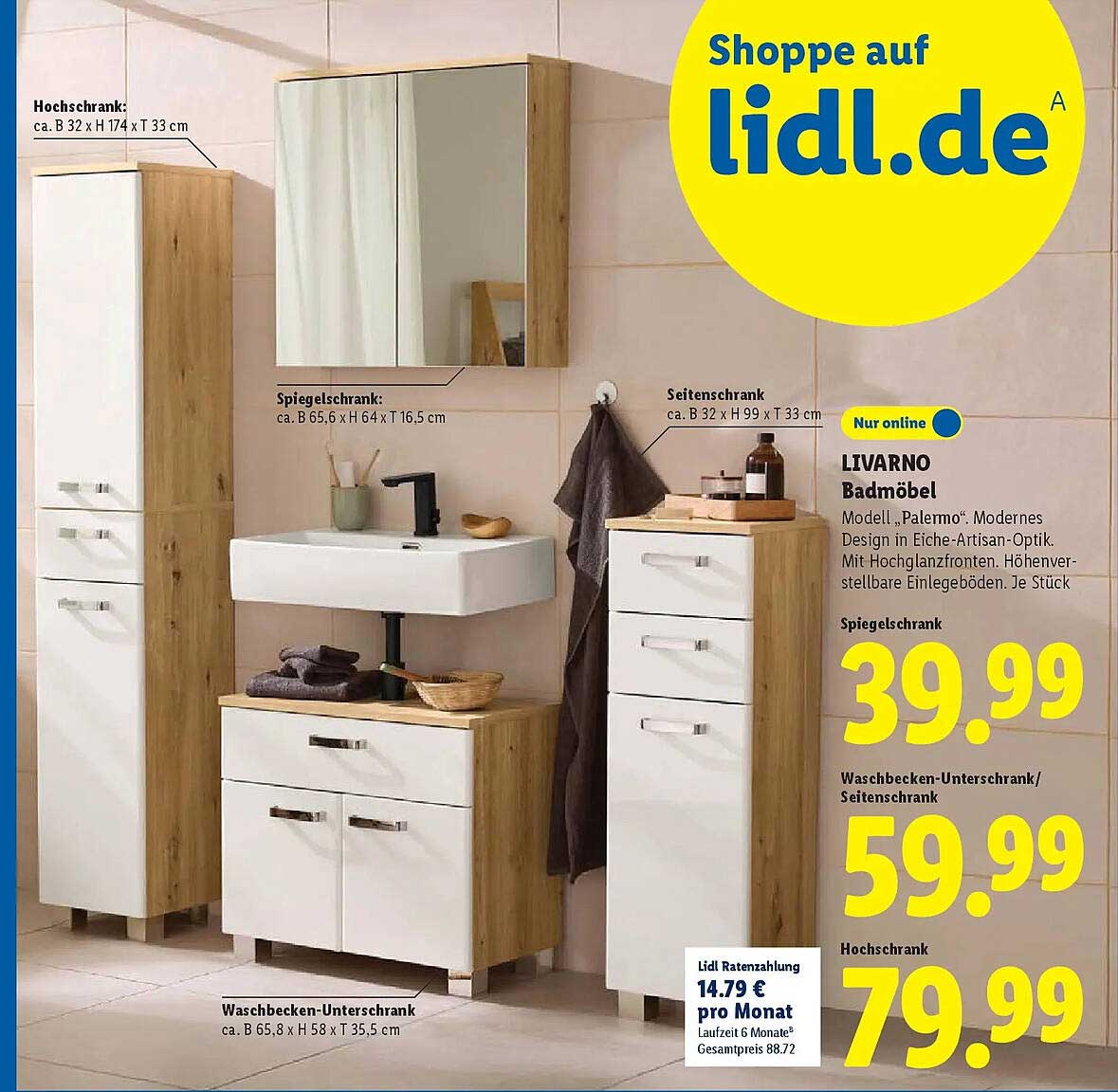 LIVARNO Badmöbel