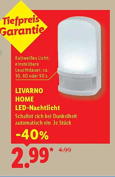 LIVARNO HOME LED-Nachtlicht