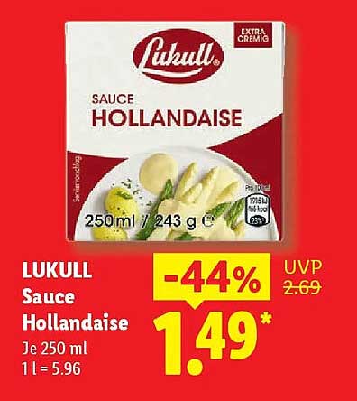 LUKULL Sauce Hollandaise