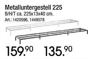 Metalluntergestell 225