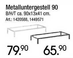 Metalluntergestell 90
