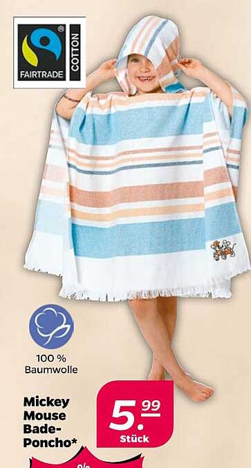 Mickey Mouse Bade-Poncho*