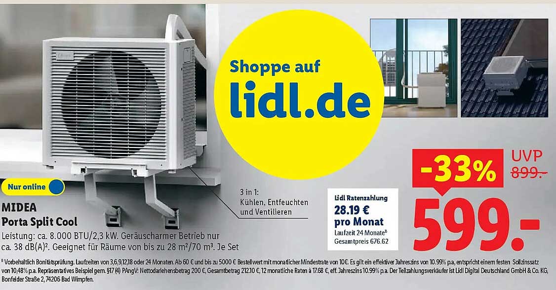 MIDEA Porta Split Cool