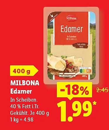 MILBONA Edamer