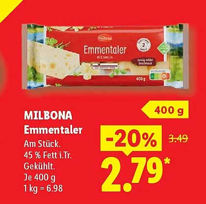 MILBONA Emmentaler