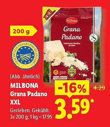 MILBONA Grana Padano XXL