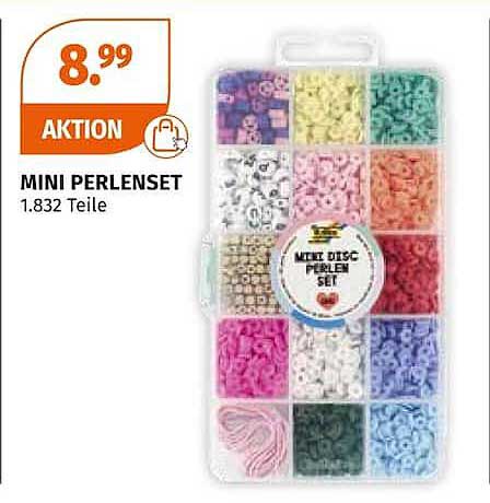 MINI PERLENSET 1.832 Teile