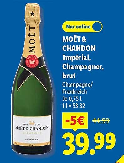 MOËT & CHANDON Impérial, Champagner, brut