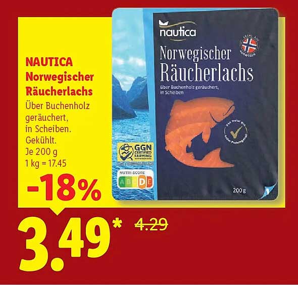NAUTICA Norwegischer Räucherlachs