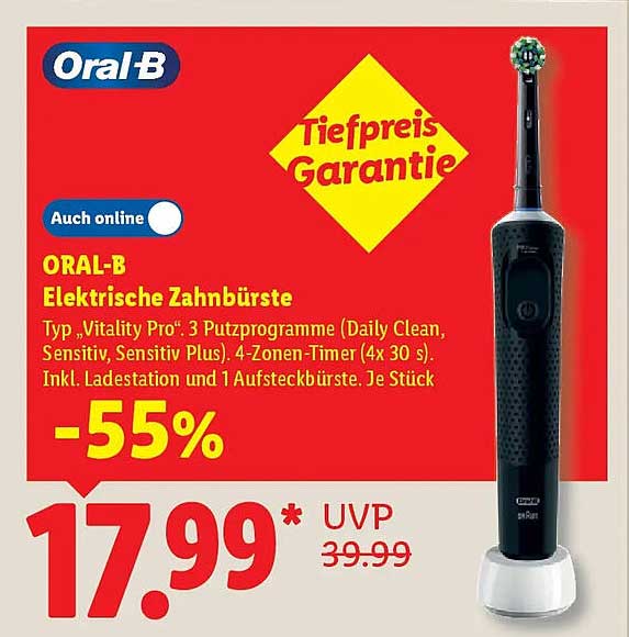 ORAL-B Elektrische Zahnbürste