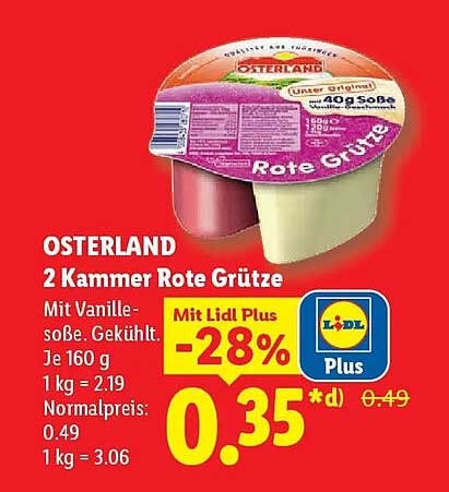 OSTERLAND 2 Kammer Rote Grütze