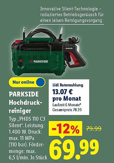 PARKSIDE Hochdruckreiniger