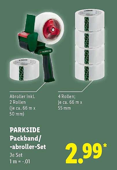 PARKSIDE Packband/-abroller-Set