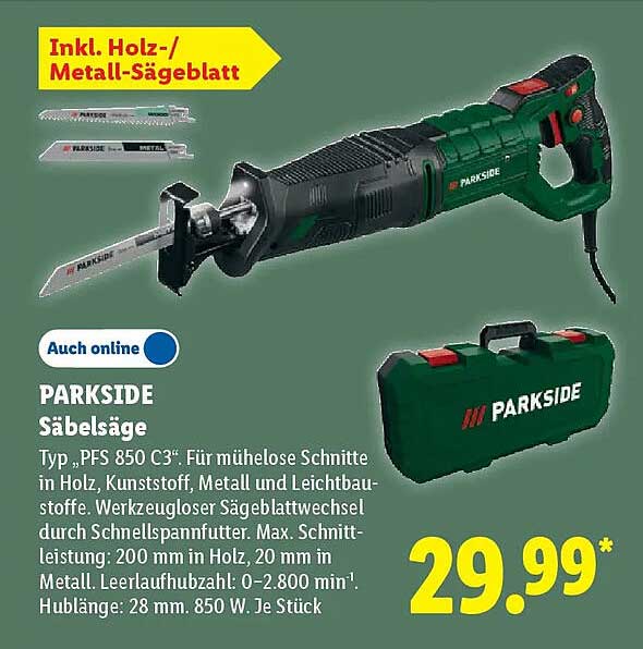 PARKSIDE Säbelsäge