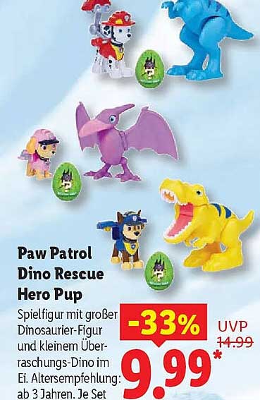 Paw Patrol Dino Rescue Hero Pup