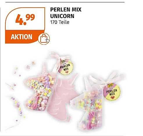 PERLEN MIX UNICORN 170 Teile