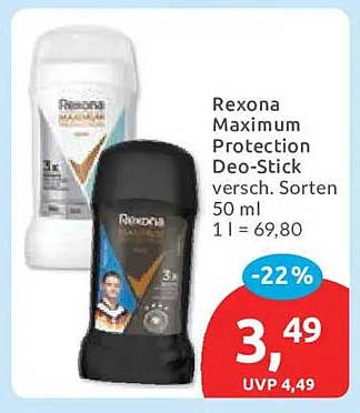 Rexona Maximum Protection Deo-Stick versch. Sorten 50 ml